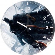 batman arkham origins arts rp wall clock