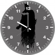 batman dceu minimalism 0x wall clock
