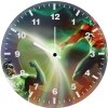 green lantern and villian s2 wall clock