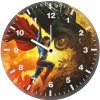 superman the star spangled hero em wall clock