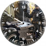 batfleck in the flash movie jj wall clock