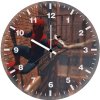 spiderman digital art k4 wall clock