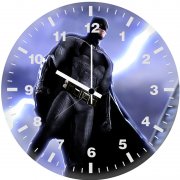 batman ben affleck knight en wall clock