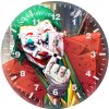 joker artwork sketch artwork 9h wall clock