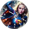 supergirl bb wall clock