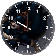 batgirl new art f8 wall clock