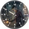 joker cosplay gotham burning 1m wall clock