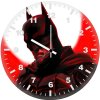 batman red ad wall clock