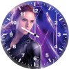 black widow avengers va wall clock