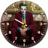 joker cosplay dn wall clock