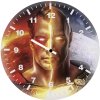 superman v black adam 9j wall clock