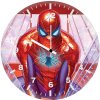spider man on bridge 2p wall clock