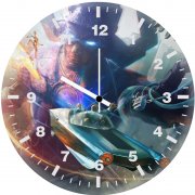 the fantastic four first steps fan made sketch st wall clock