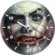 joker weird gz wall clock