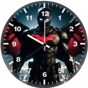 batman beyond with great power de wall clock
