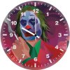 joker sketch artwork am wall clock