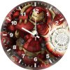 iron hulkbuster art h4 wall clock