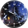 batmobile artwork po wall clock