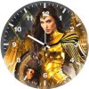 golden queen the wonder woman 07 wall clock