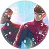 spider man with future miles morales if wall clock
