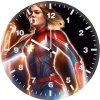 captain marvel new artwork i1 wall clock