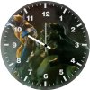 wolverine and hulk xj wall clock