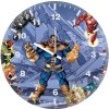 thanos vs superheroes um wall clock