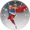 supergirl comic art fu wall clock