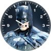 batman sculpted fan art vh wall clock