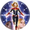 captain marvel new art ae wall clock