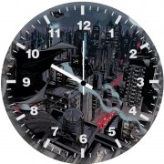 batman gotham city dc comics 25 wall clock