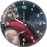 4kthor art e5 wall clock