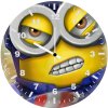 minion as captain america vi wall clock