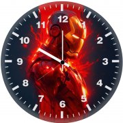 all hero iron man legacy 5o wall clock
