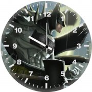 batman absolute icon of the dark side by wall clock