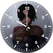sasha calle as supergirl hero of a new generation 4v wall clock