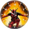 deadpool symbol of power 8u wall clock