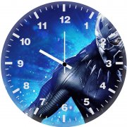 black panther coming wy wall clock