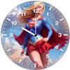 supergirl empowering aura wq wall clock