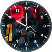 absolute batman x spiderman jw wall clock