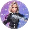 avengers infinity war black widow b3 wall clock