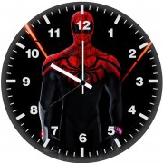 spiderman red assassin 5b wall clock