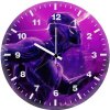 black panther wakanda forever artwork zu wall clock