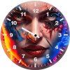 harley quinn hunt look 72 wall clock