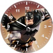 batman coming towards 5d wall clock