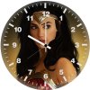 wonder woman gal artwork c4 wall clock