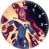 captain marvel above e0 wall clock