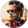 iron man drinking coffee ne wall clock