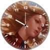 captain marvel fantasy art 9w wall clock