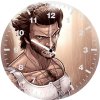 wolverine sketch artwork uk wall clock